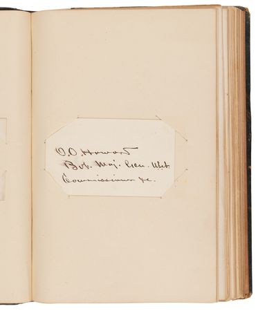 Lot #256 Civil War: Union Officers (50+) Autograph Album - Image 5