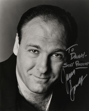 Lot #532 James Gandolfini Signed Photograph