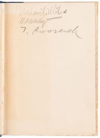 Lot #77 Theodore Roosevelt Signed Book - Lincoln and His Cabinet (Ltd. Ed. #126/500) - Image 4