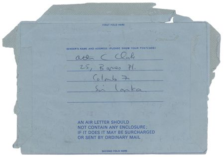 Lot #342 Arthur C. Clarke Autograph Letter Signed - Image 2
