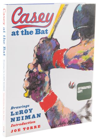 Lot #308 LeRoy Neiman Signed Book - Casey at the Bat - Image 3