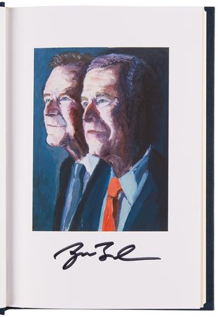 Lot #27 George W. Bush Signed Book - 41: A Portrait of My Father - Image 4
