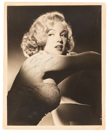 Lot #463 Marilyn Monroe Signed Photograph for All About Eve - Image 1