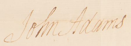 Lot #1 John Adams Document Signed as President - Four-Language Ship's Papers - Image 4