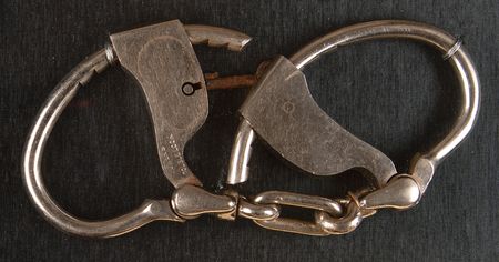 Lot #451 Harry Houdini's Personally Owned J.J. Tower ?Double Lock? Handcuffs - From the Houdini Collection of Sidney Radner - Image 2