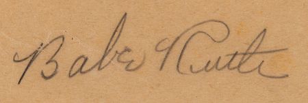 Lot #657 Babe Ruth Signed Scorecard - Colorado Springs, July 4, 1940 - Image 2