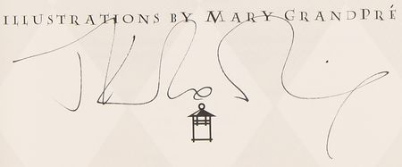 Lot #359 J. K. Rowling Signed Book - Harry Potter and the Sorcerer's Stone (Early US Edition) - Image 2