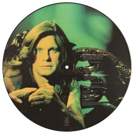 Lot #430 Ozzy Osbourne Signed 'Picture Disc' Single Album - 'No More Tears' - Image 2