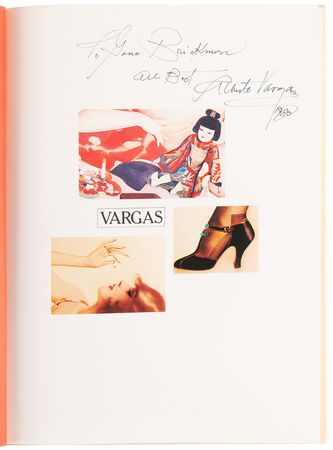 Lot #314 Alberto Vargas Signed Book - Vargas - Image 4