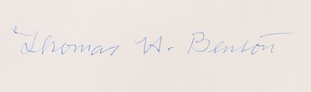 Lot #299 Thomas Hart Benton Signed Book - Thomas Hart Benton - Image 2