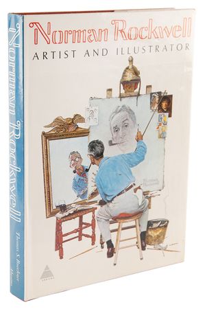 Lot #310 Norman Rockwell Oversized Signed Book - Norman Rockwell: Artist and Illustrator - Image 3