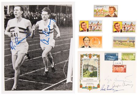 Lot #679 Roger Bannister (8) Signed Items - Image 2
