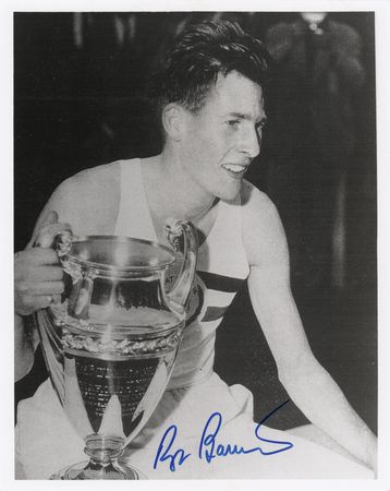 Lot #680 Roger Bannister (4) Signed Photographs - Image 1