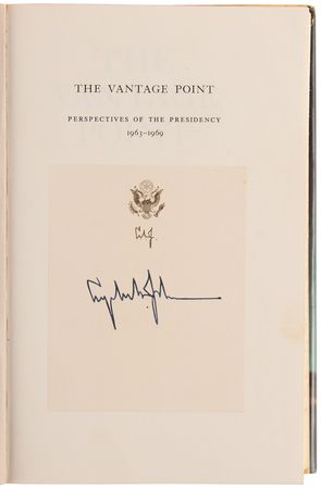 Lot #50 Lyndon and Lady Bird Johnson Signed Books - Image 2