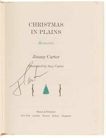 Lot #42 Five Presidents Signed Books - Nixon, Carter, Bush, Clinton, and Bush - Image 2