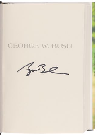 Lot #42 Five Presidents Signed Books - Nixon, Carter, Bush, Clinton, and Bush - Image 6