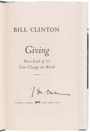 Lot #45 Four Presidents Signed Books - Nixon, Carter, Clinton, and Bush - Image 3