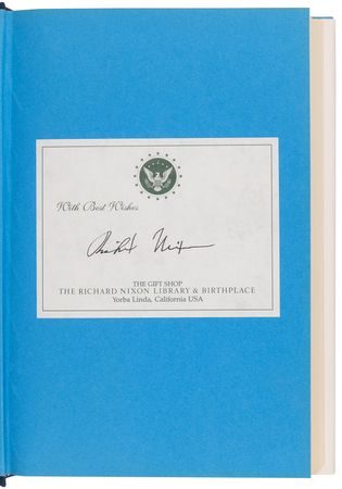 Lot #45 Four Presidents Signed Books - Nixon, Carter, Clinton, and Bush - Image 4