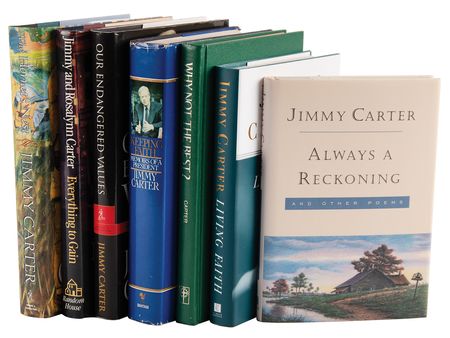 Lot #31 Jimmy Carter (7) Signed Books - Image 1