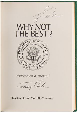 Lot #31 Jimmy Carter (7) Signed Books - Image 4
