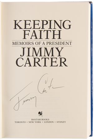 Lot #31 Jimmy Carter (7) Signed Books - Image 5