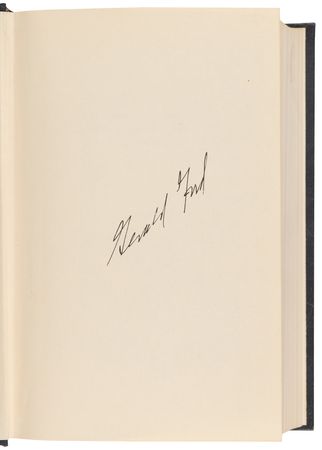 Lot #44 Gerald Ford Signed Book - The President's Commission on the Assassination of President Kennedy - Image 4