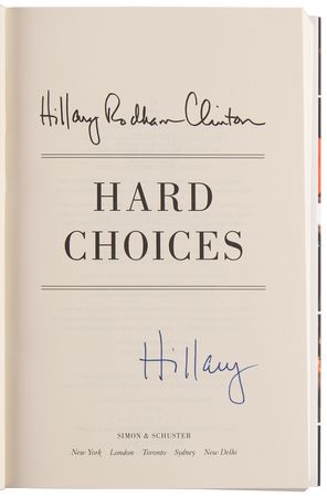 Lot #37 Bill and Hillary Clinton (2) Signed Books - Image 3
