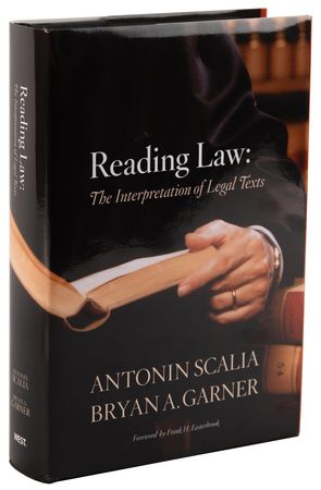 Lot #224 Antonin Scalia Signed Book - Reading Law - Image 3