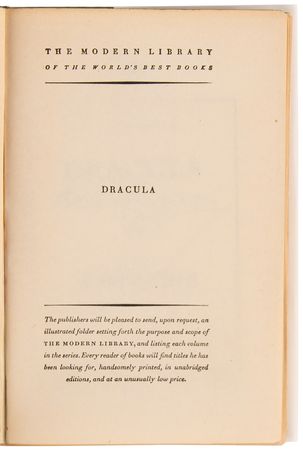 Lot #460 Bela Lugosi Signed Book - Dracula by Bram Stoker - Image 5