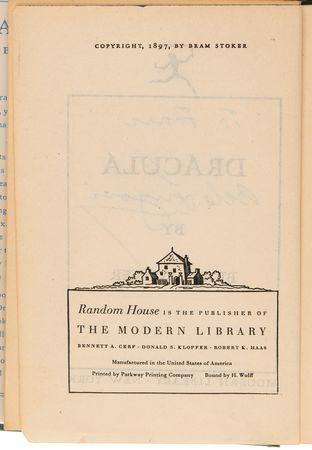 Lot #460 Bela Lugosi Signed Book - Dracula by Bram Stoker - Image 8