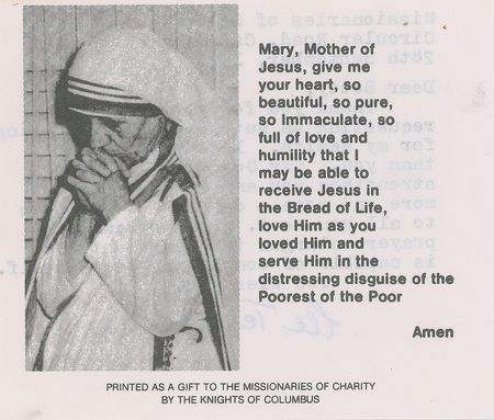 Lot #204 Mother Teresa Typed Letter Signed - Image 2