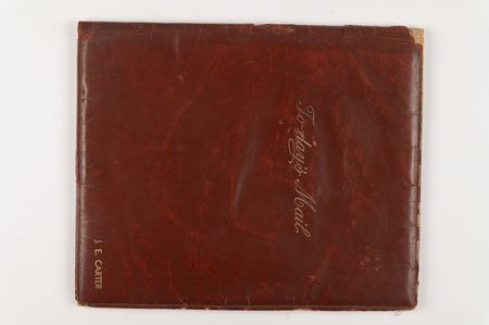 Lot #30 Jimmy Carter Personally-Owned and -Used Leather Office Folder - Image 2