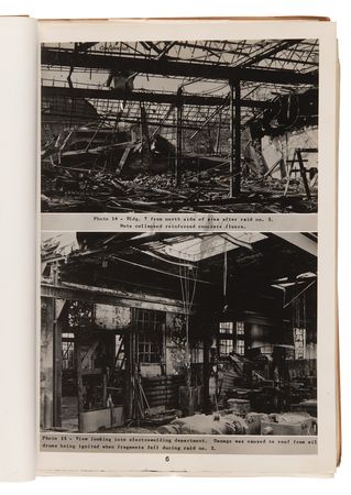 Lot #281 WWII: U.S. Strategic Bombing Survey Manual - ‘Machine Tool Plant Report No. 1' (Hermann Kolb Company, Cologne, Germany) - Image 4