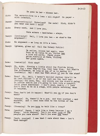 Lot #530 Funny Girl Original 'Second Draft' Musical Script (September 6, 1963) - Image 7