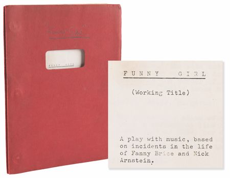 Lot #530 Funny Girl Original 'Second Draft' Musical Script (September 6, 1963) - Image 2