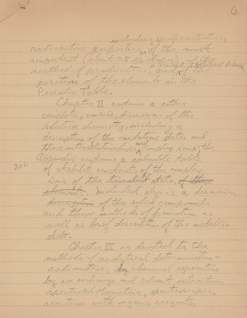 Lot #226 Glenn Seaborg Handwritten Manuscript - Image 2