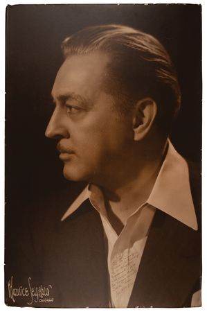 Lot #445 John Barrymore Massive Oversized Signed Photograph - Image 1