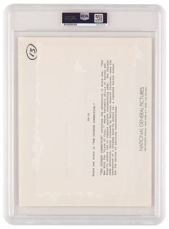 Lot #563 Bruce Lee Original Photograph for Fist of Fury - PSA Type I - Image 2