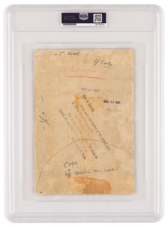 Lot #156 Al Capone Original Photograph - PSA Type I - Image 2