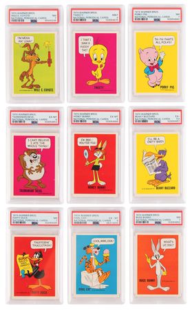 Lot #470 1974 Wonder Bread Looney Tunes (19) Card Set - All Encapsulated and Graded by PSA/DNA - Image 2