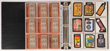 Lot #468 1973-1975 Topps Wacky Packages Stickers Card Collection of (15) Complete Sets - Image 3