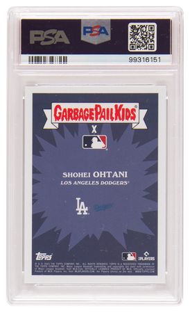 Lot #751 2023 Topps Garbage Pail Kids #11c Shohei Ohtani - PSA NM-MT 8 - Image 2