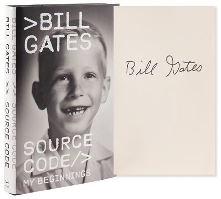 Lot #167 Bill Gates Signed Book - Source Code: My Beginnings - Image 1