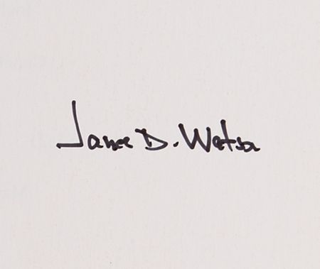 Lot #158 DNA: James D. Watson Signed Book - DNA: The Secret of Life - Image 2