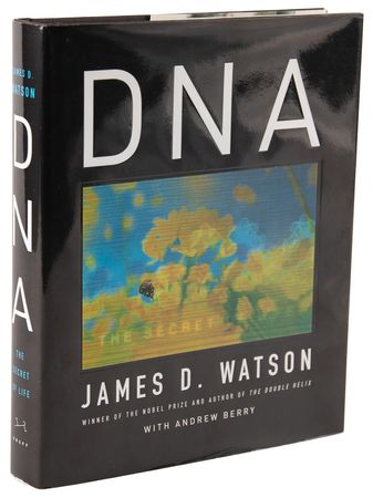 Lot #158 DNA: James D. Watson Signed Book - DNA: The Secret of Life - Image 3