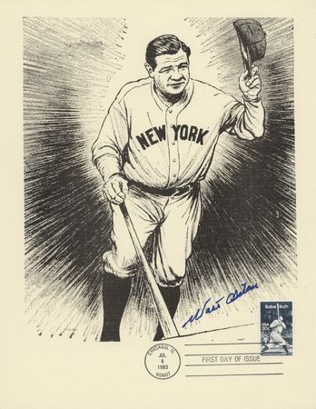 Lot #684 Baseball Hall of Famers (15) Signed First Day  Commemorative Prints with DiMaggio, Durocher, and Hubbell - Image 12