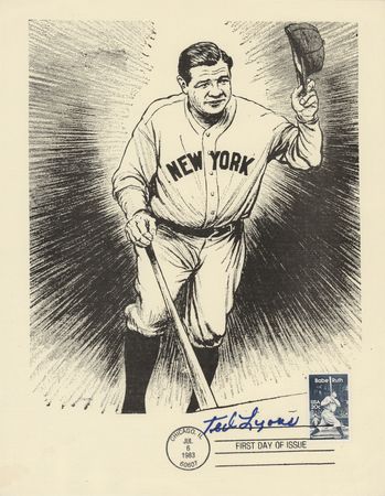 Lot #684 Baseball Hall of Famers (15) Signed First Day  Commemorative Prints with DiMaggio, Durocher, and Hubbell - Image 15