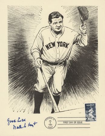 Lot #684 Baseball Hall of Famers (15) Signed First Day  Commemorative Prints with DiMaggio, Durocher, and Hubbell - Image 6