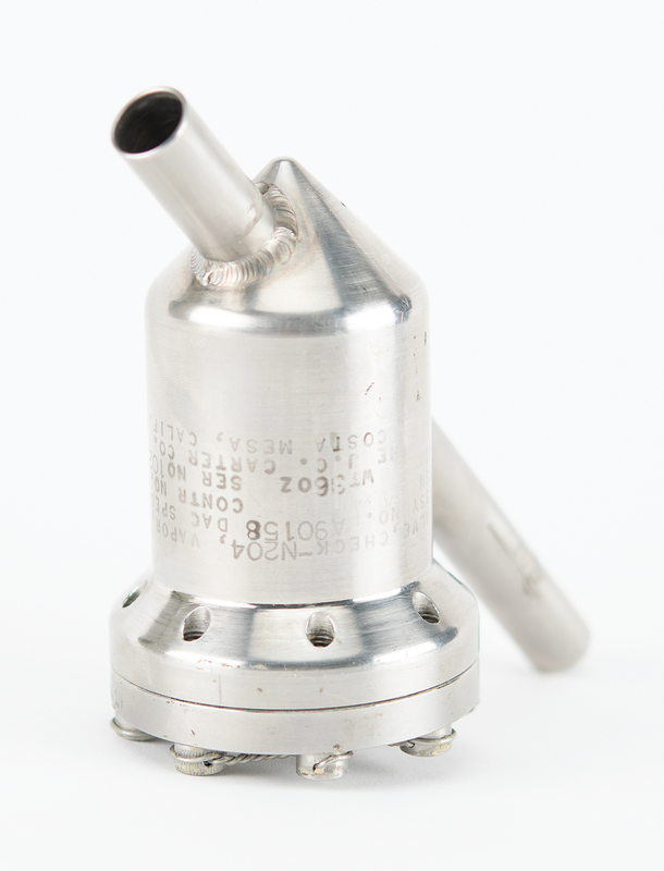 Lot 8496 Apollo Saturn Check Valve