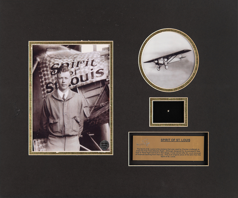 Lot 8013 Charles Lindbergh: Fragment Attributed to the Spirit of St. Louis